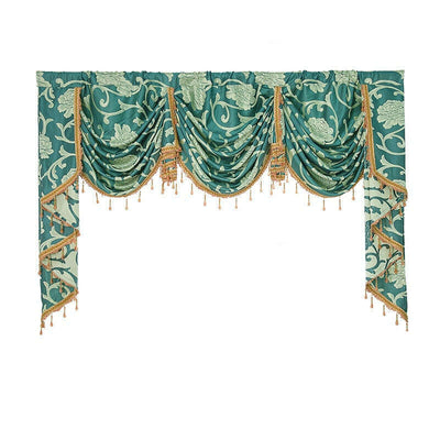 Rémy Royal Luxury Jacquard Valance - Blue