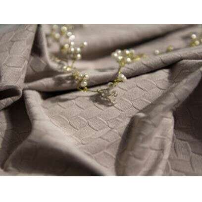 Taylor H. Luxury Jacquard Velvet Woven Design Curtains - Pink