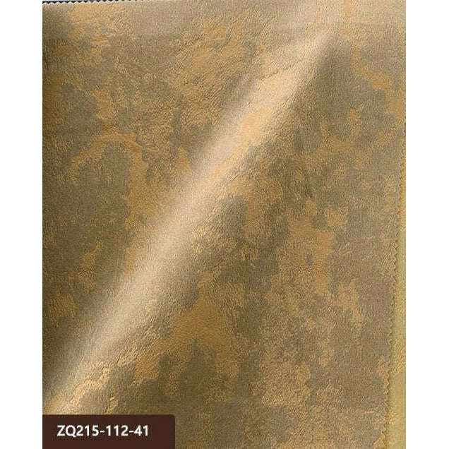 T.B. London Luxury Golden Textured Velvet Curtains- Light Tan