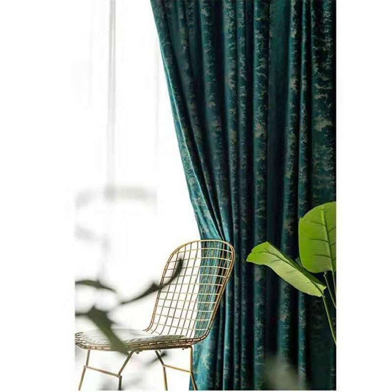 T.B. London Luxury Golden Textured Velvet Curtains- Mauve